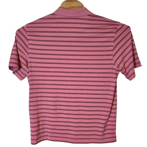 UNTUCKit Men's Golf Polo Shirt Medium Rose Burgandy Short Sleeve - Picture 3 of 5